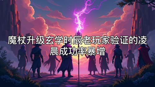 魔杖升级玄学时辰老玩家验证的凌晨成功率暴增
