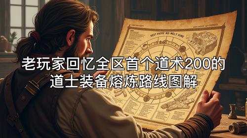 老玩家回忆全区首个道术200的道士装备熔炼路线图解