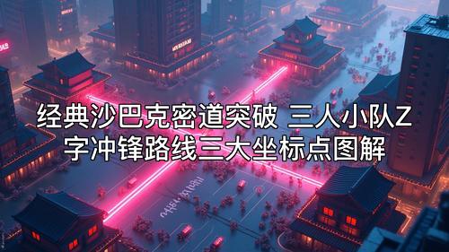经典沙巴克密道突破 三人小队Z字冲锋路线三大坐标点图解