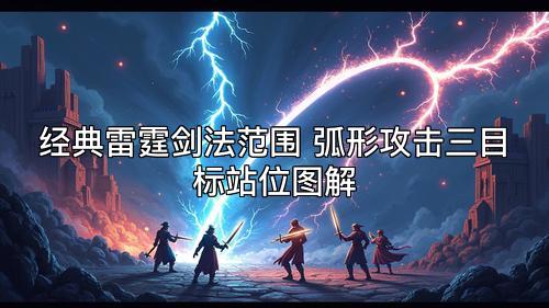 经典雷霆剑法范围 弧形攻击三目标站位图解 经典雷霆剑法范围 弧形攻击三目标站位图解