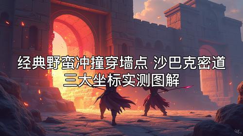 经典野蛮冲撞穿墙点 沙巴克密道三大坐标实测图解