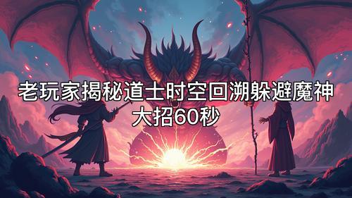 老玩家揭秘道士时空回溯躲避魔神大招60秒 老玩家揭秘道士时空回溯躲避魔神大招60秒