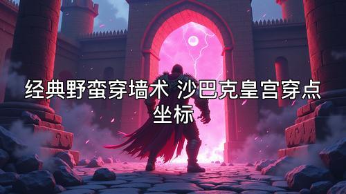 经典野蛮穿墙术 沙巴克皇宫穿点坐标