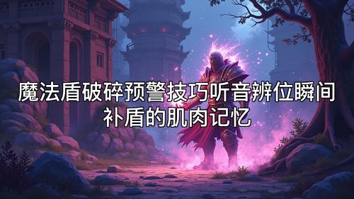 魔法盾破碎预警技巧听音辨位瞬间补盾的肌肉记忆