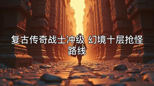 复古传奇战士冲级 幻境十层抢怪路线