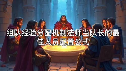 组队经验分配机制法师当队长的最佳人员配置公式