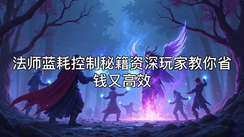 法师蓝耗控制秘籍资深玩家教你省钱又高效