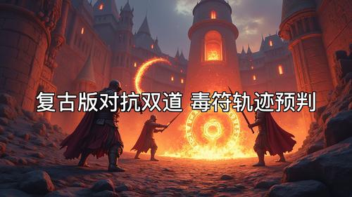 复古版对抗双道 毒符轨迹预判
