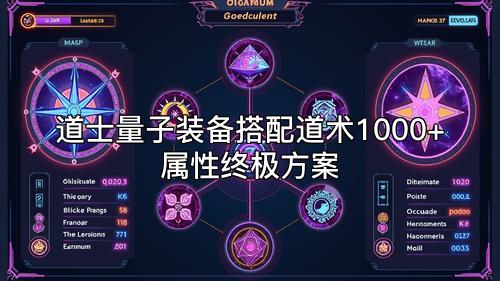 道士量子装备搭配道术1000+属性终极方案