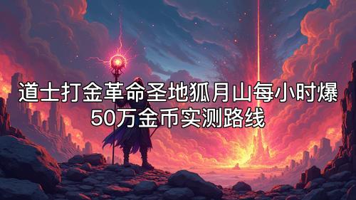 道士打金革命圣地狐月山每小时爆50万金币实测路线 道士打金革命圣地狐月山每小时爆50万金币实测路线