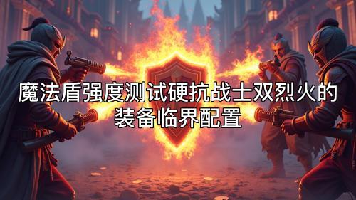 魔法盾强度测试硬抗战士双烈火的装备临界配置 魔法盾强度测试硬抗战士双烈火的装备临界配置