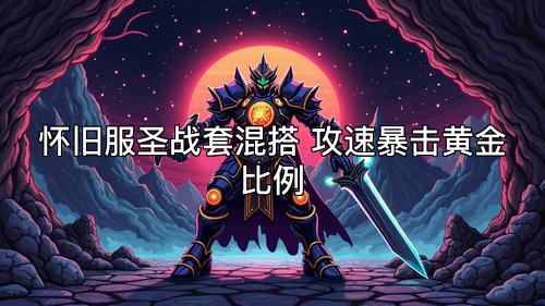 怀旧服圣战套混搭 攻速暴击黄金比例