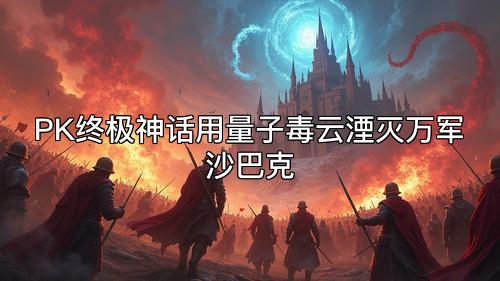 PK终极神话用量子毒云湮灭万军沙巴克