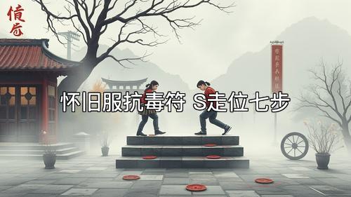 怀旧服抗毒符 S走位七步